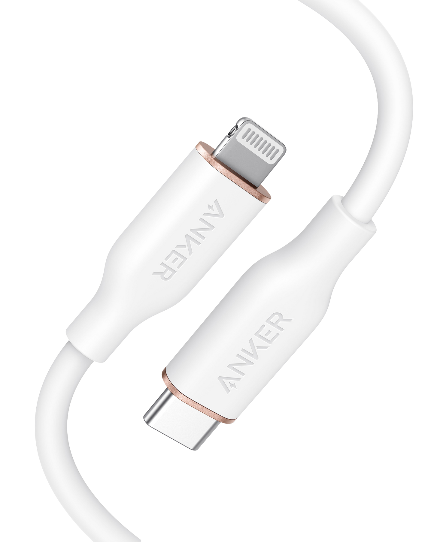 Anker USB-C to Lightning Cable (Flow, 3 ft Silicone)