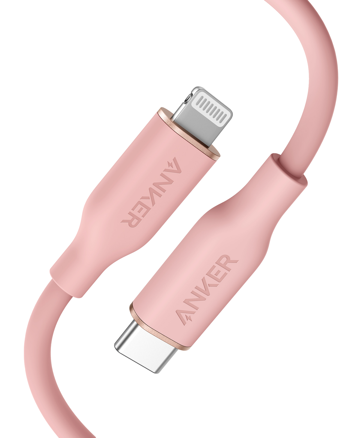 Anker USB-C to Lightning Cable (Flow, 3 ft Silicone)