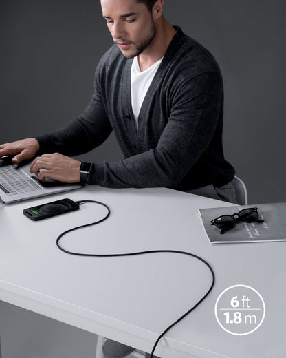 Anker USB-C to Lightning Cable (Flow, 3 ft Silicone)