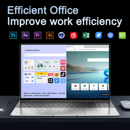New Ultra Slim Laptop Intel Core i7 8650U 15.6" 32GB RAM 2TB SSD Gaming PC Office Study Computer PC Windows 11 Pro