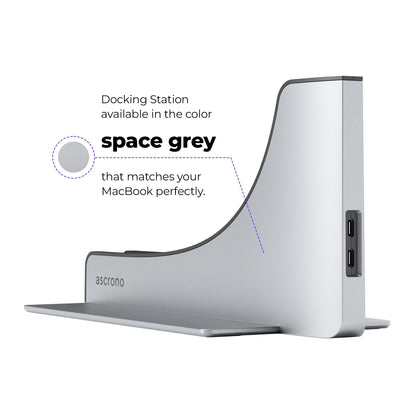 Ascrono® MacBook Docking Station Ascrono