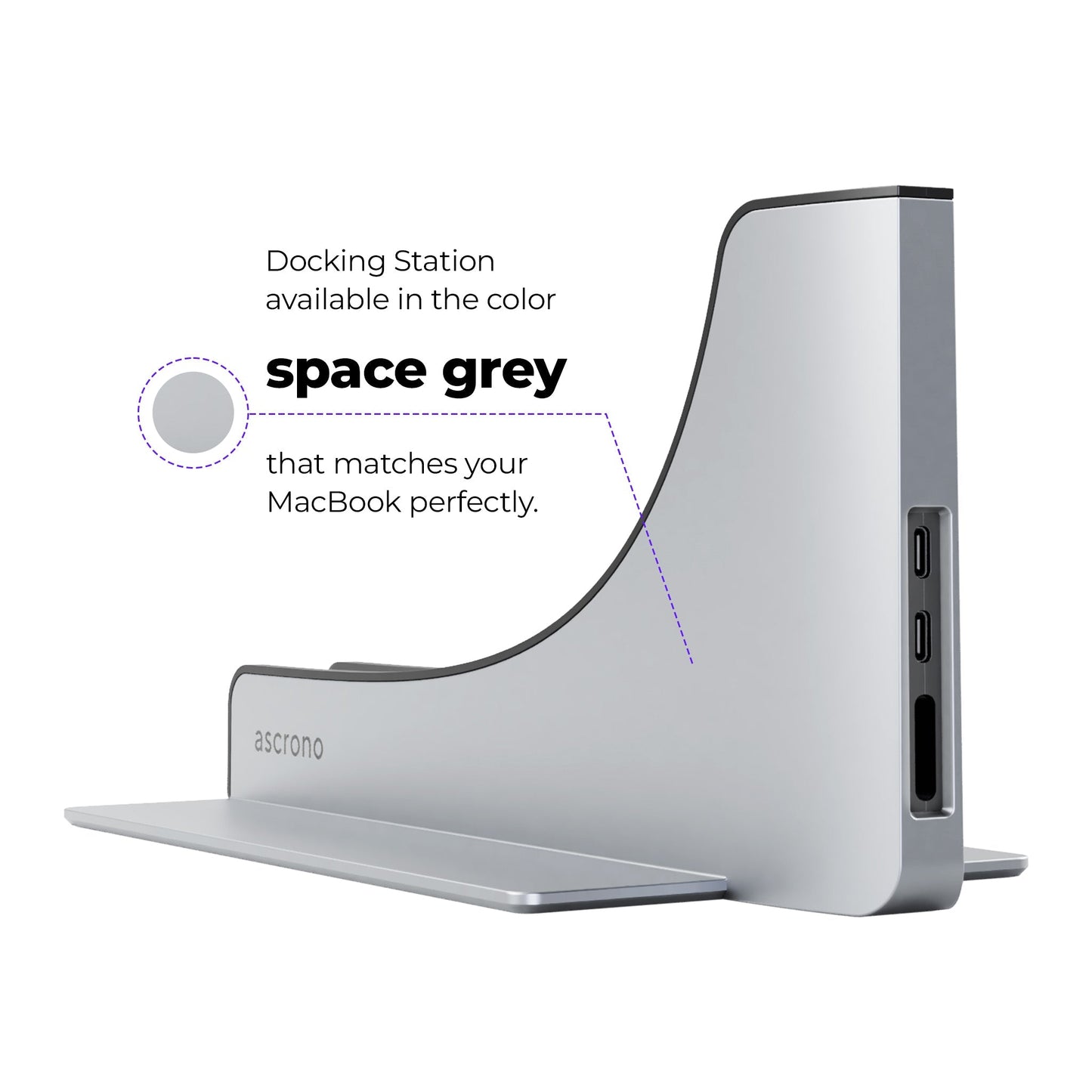Ascrono® MacBook Docking Station Ascrono