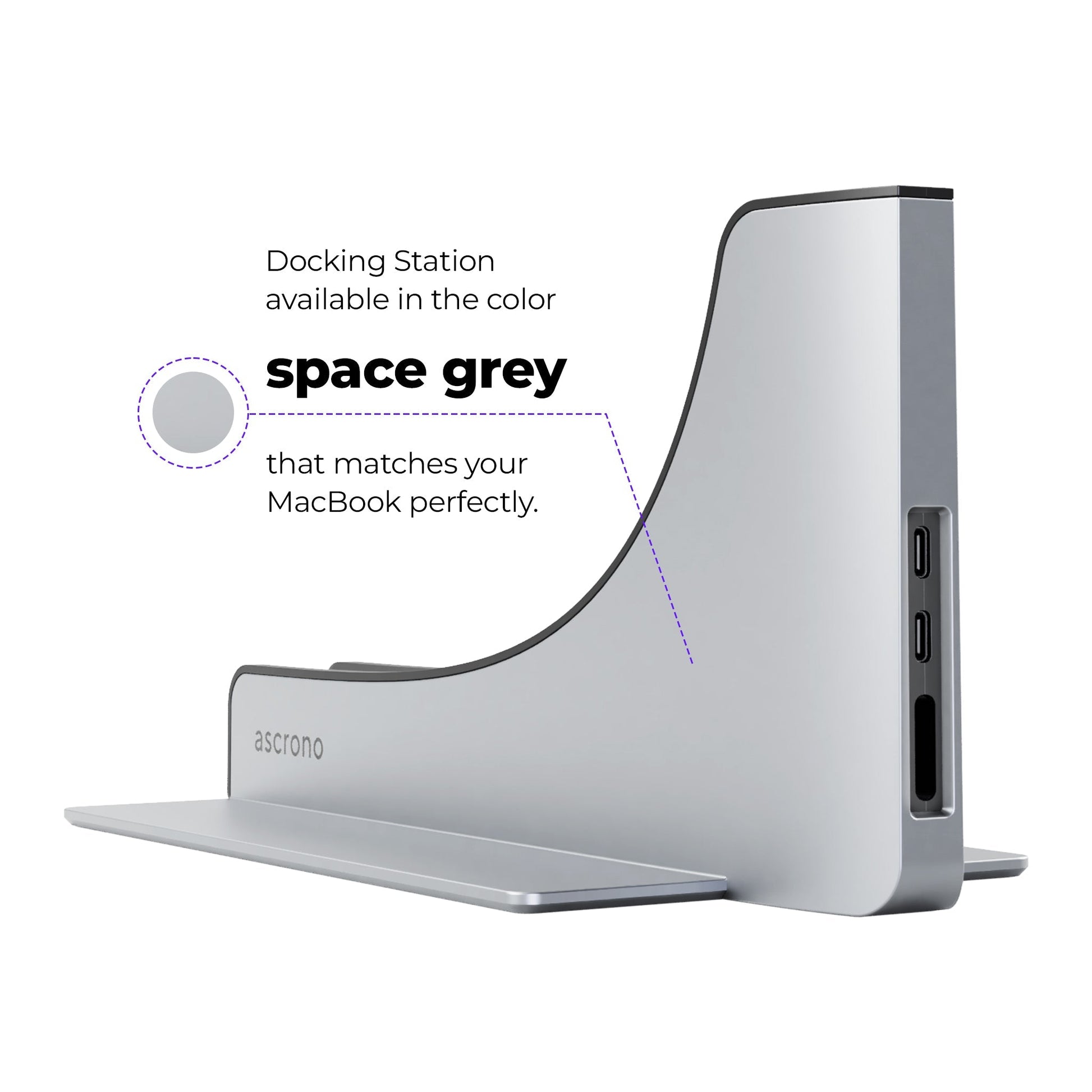 Ascrono® MacBook Docking Station Ascrono