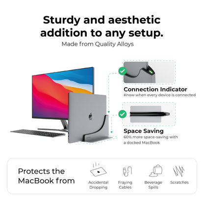 Ascrono® MacBook Docking Station Ascrono