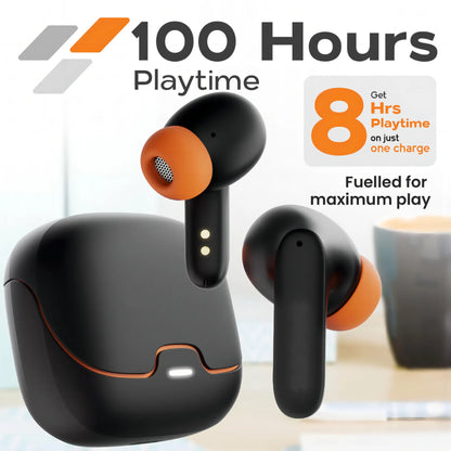 TWS Wireless Earbuds BT 5.4 Low Latency Game Earphones Microphone Noise Reduction Fast Charging Game Mode Listen Music Headset