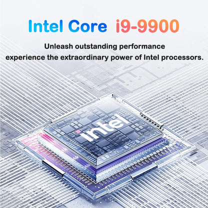 New 14.1" Laptop Intel Core i9-9900 32GB 2TB Gaming PC Ultra Slim Office Study Computer PC Windows 11 Pro  1920*1080 HD