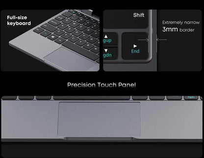 CHUWI Touch Screen Laptop MiniBook X 2-in-1 Laptop Intel N150 512GB ROM 16GB LPDDR5 10.51" 2K FHD IPS Windows 11 Work Notebook