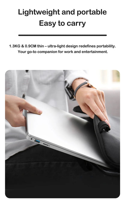 New 14.1" Laptop Intel Core i9-9900 32GB 2TB Gaming PC Ultra Slim Office Study Computer PC Windows 11 Pro  1920*1080 HD