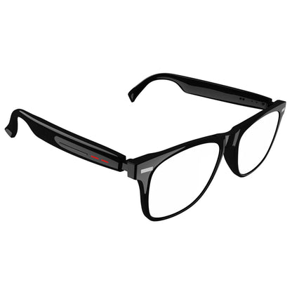 Camera Glasses Remote Shooting Outdoor Sport Glasses with Camera Open Ear Sound Mic & Speakers Wearable Eyeglass for Men & Woman