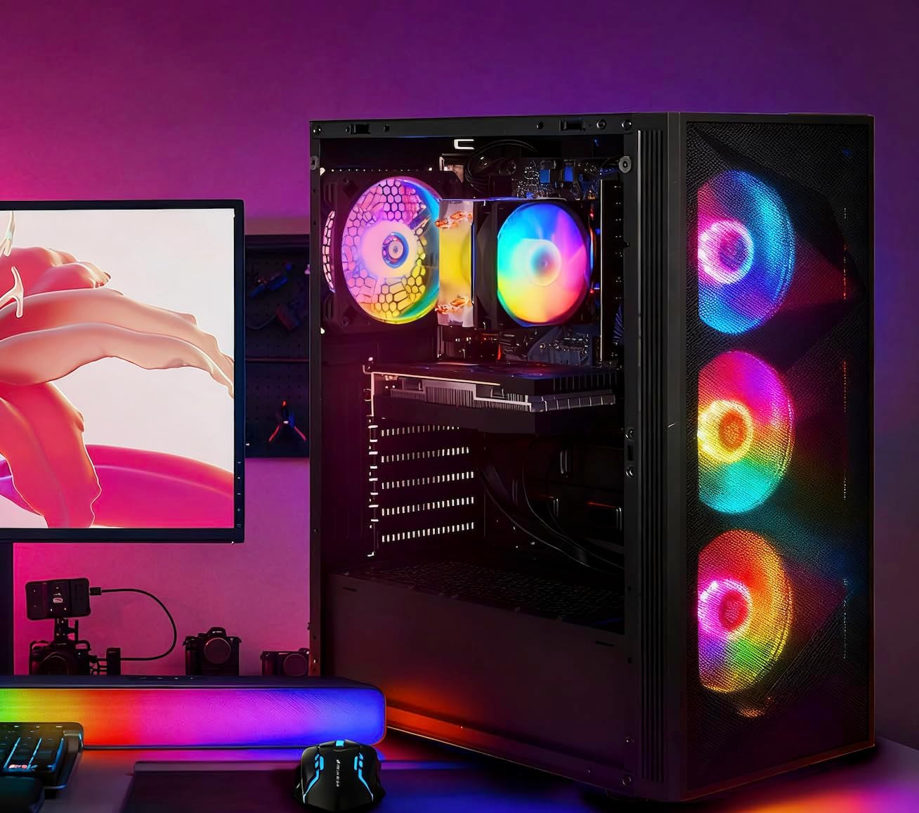 Ryzen 7 Gaming Desktop PC With RTX 3050 & 1TB SSD